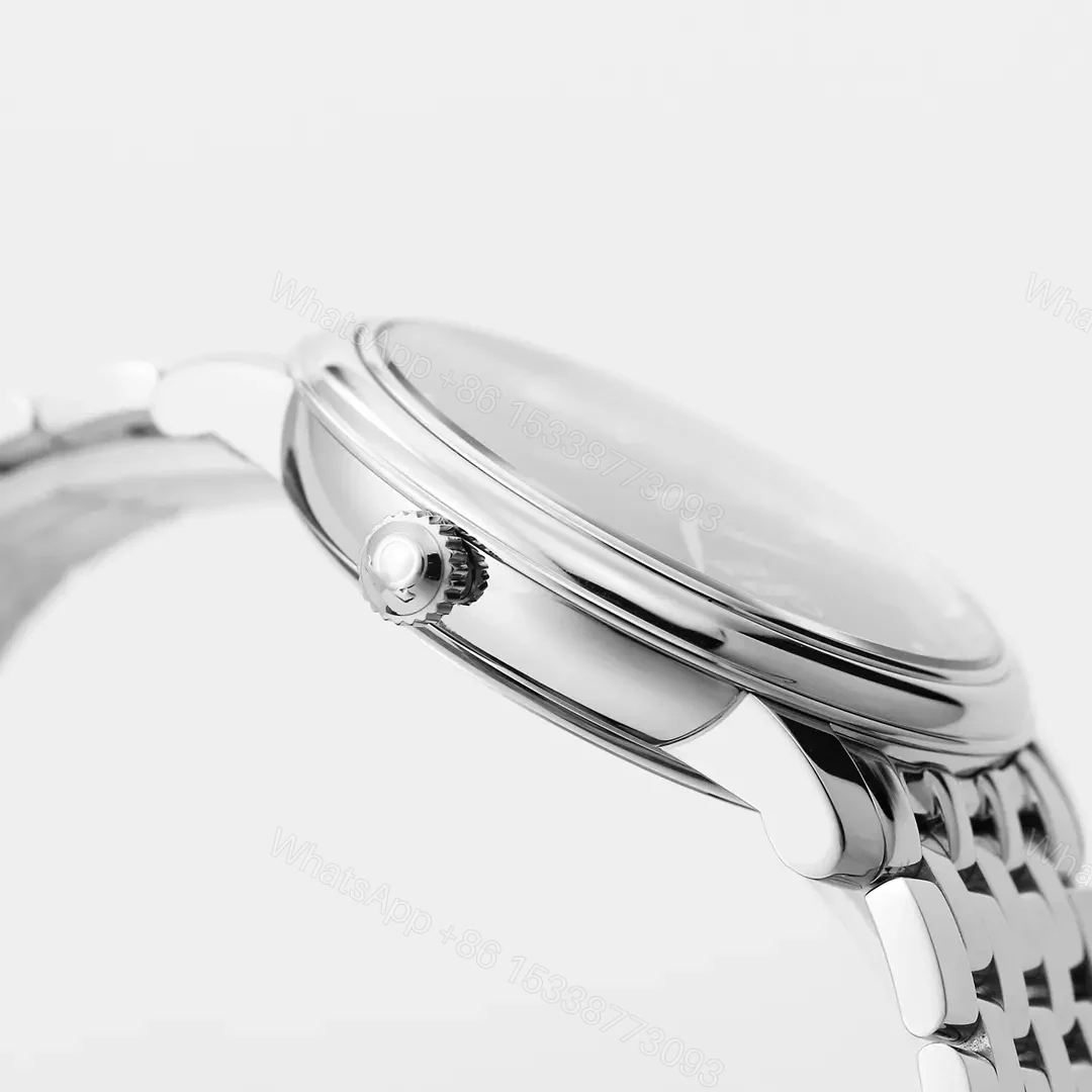 View 6 of Omega DeVille Prestige Black Dial Stainless Steel Bracelet Watch 39.5mm