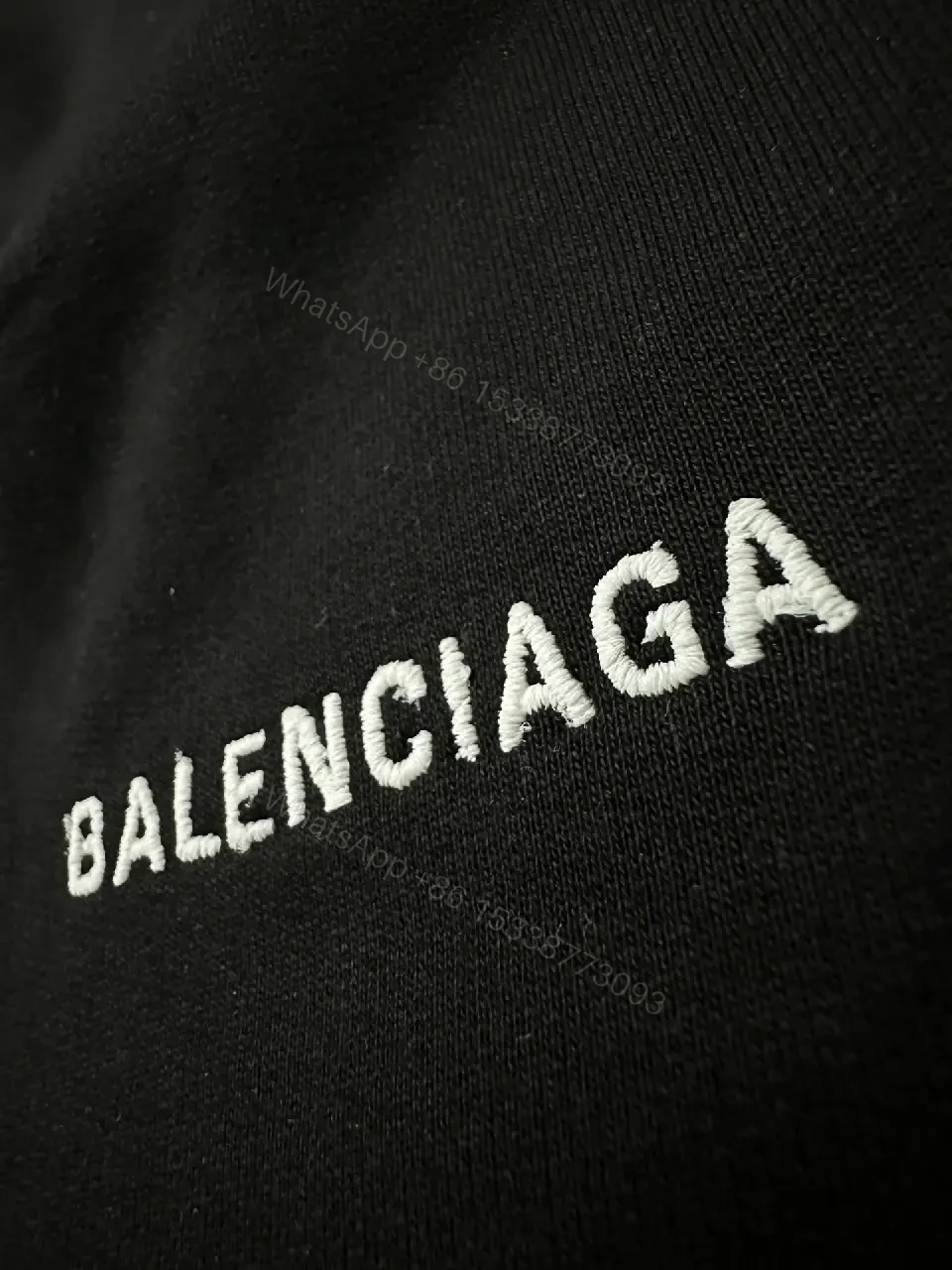 View 5 of black nylon shorts with logo motif for luxury everyday wear