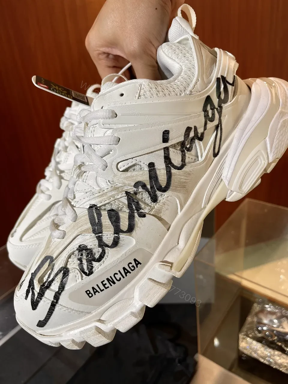 View 3 of Statement Chunky Sneaker: Couture Streetwear Sneakers