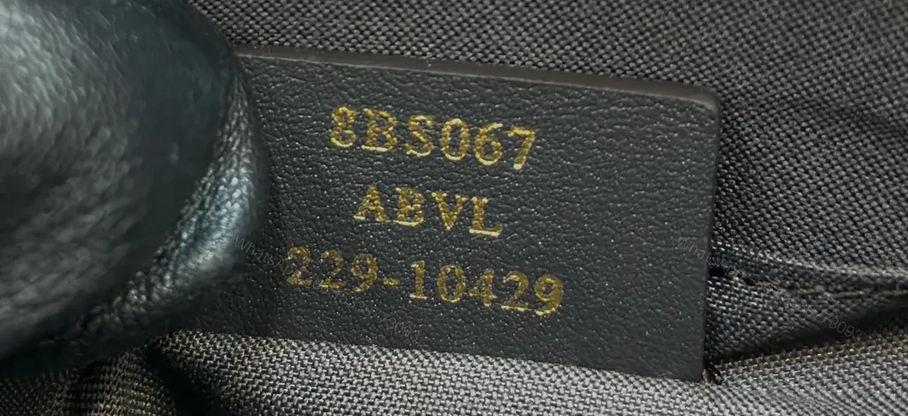 View 6 of Gold-Hardware Fendi-Inspired Monogram Crossbody Bag