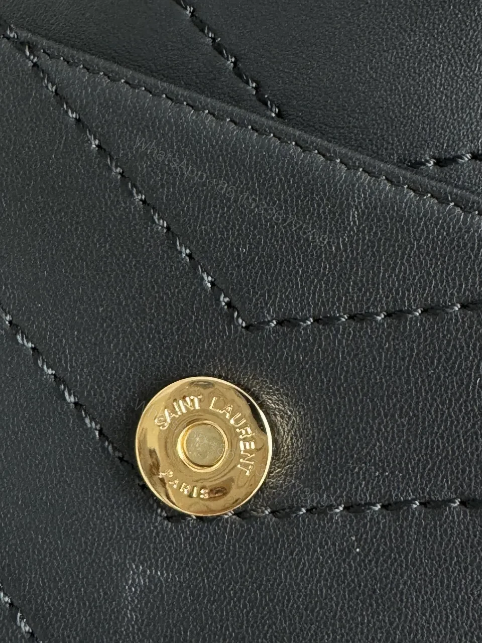 View 8 of Quilted Leather Crossbody Bag, Classic Black, Minimalist Luxe