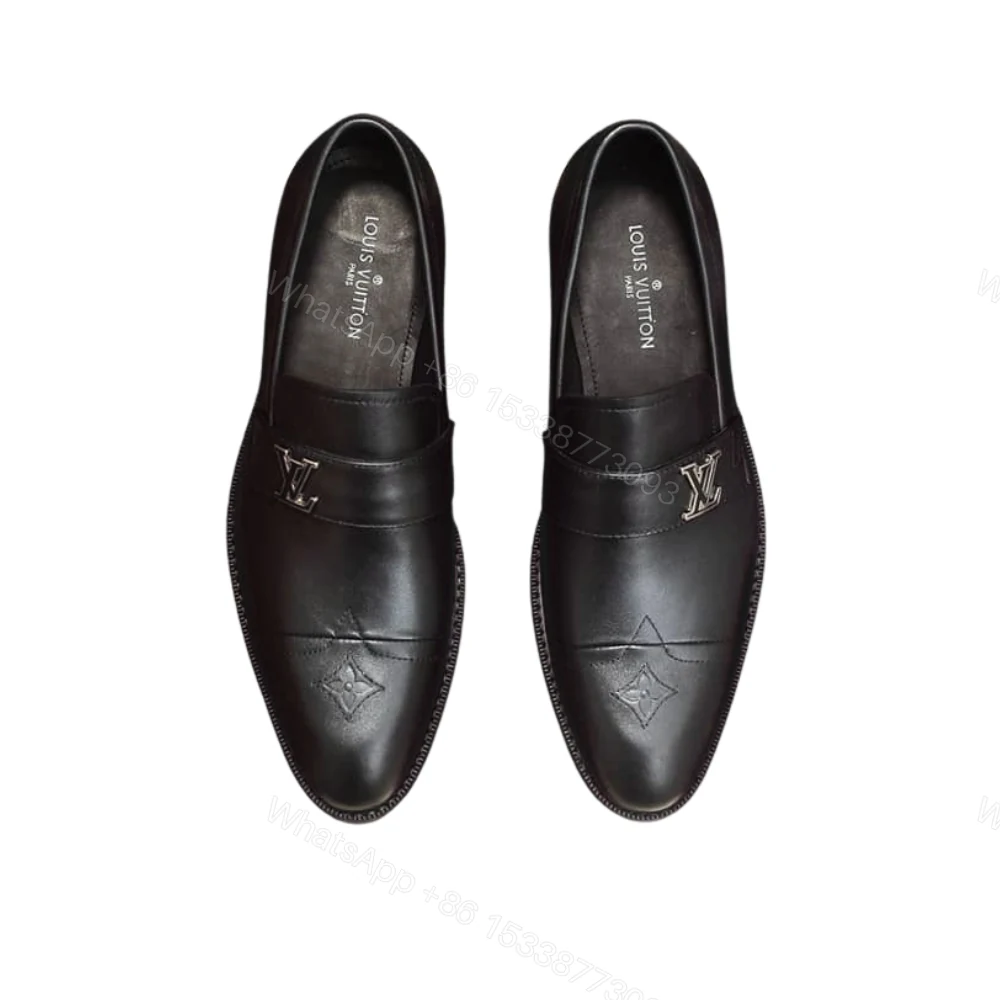Louis Vuitton Men Loafers Black — view 1