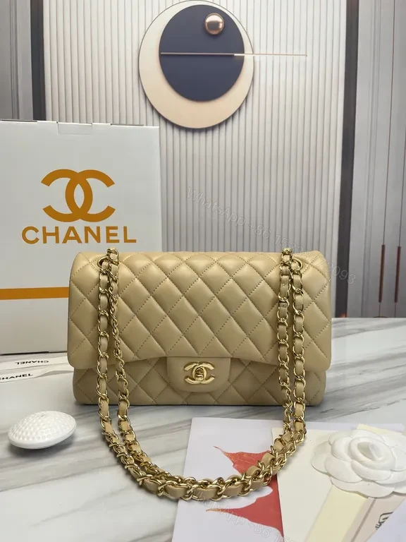 View 7 of Red Quilted Flap Bag - Chanel-Inspired Luxury Compact Satchel