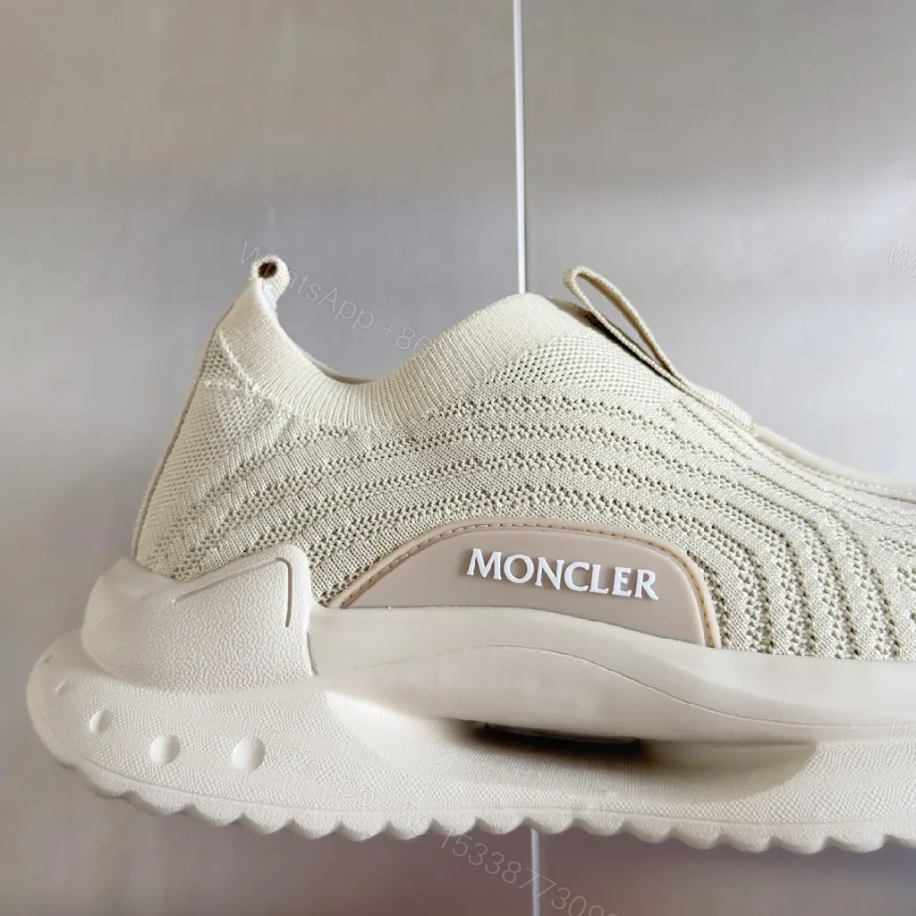 View 3 of Neutral Knit Luxe Sneakers: Light Weight, All-Day Comfort