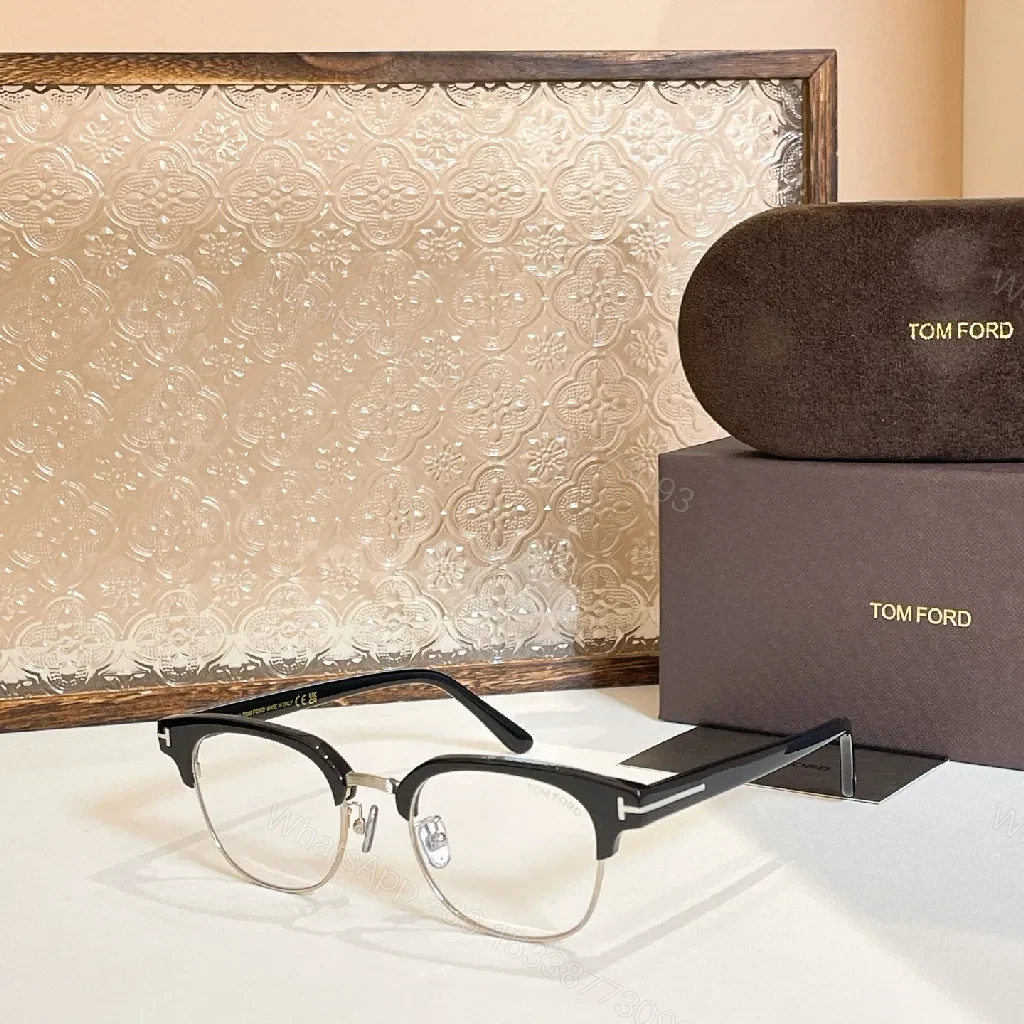 View 7 of Gunmetal Tom Ford Eyewear: Modern Precision, Timeless Proportions