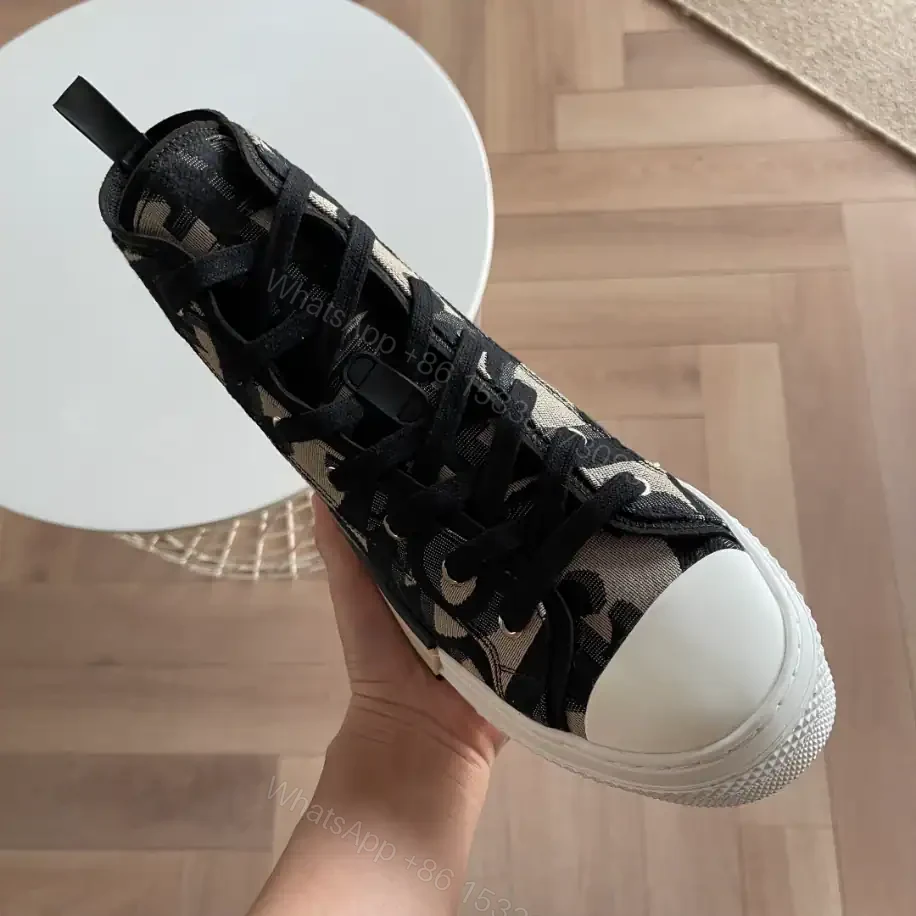 View 5 of B23 HIGH-TOP SNEAKER MAXI DIOR OBLIQUE JACQUARD – CD119