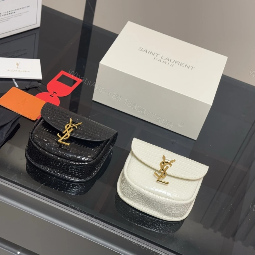 View 8 of Saint Laurent Kaia Small Satchel Shoulder Bag Black 17Cm