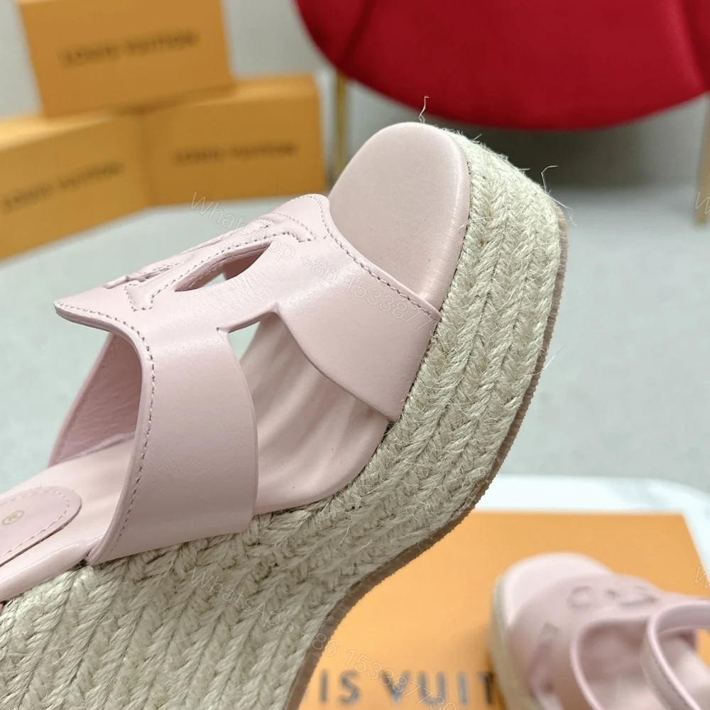 View 6 of LV ISOLA WEDGE SANDAL ROSE 1AGYI1