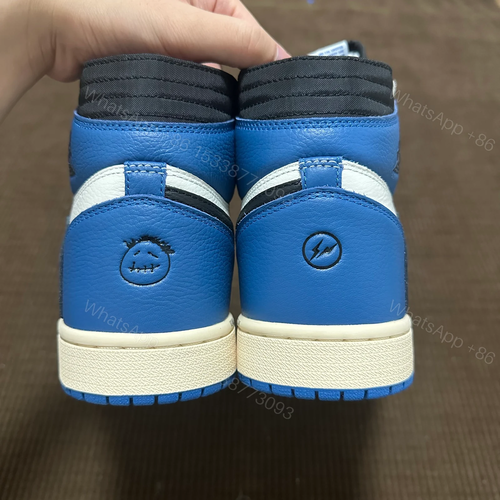 View 8 of Jordan 1 Retro High OG SP Fragment x Travis Scott