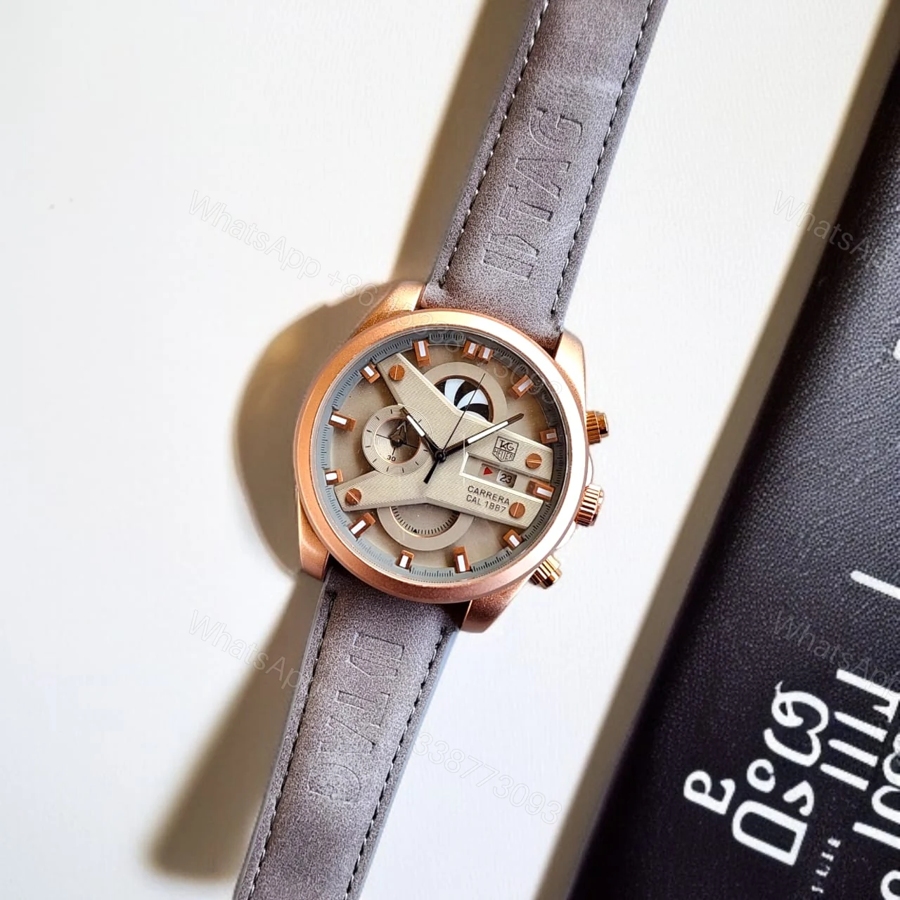 View 2 of FIRST COPY TAG HEUER CARRERA CR7 WATCH
