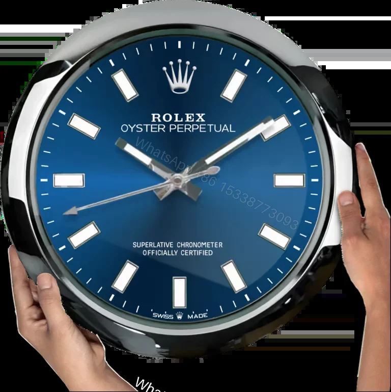 View 2 of ROLEX WALL CLOCK – OYSTER PERPETUAL BLUE