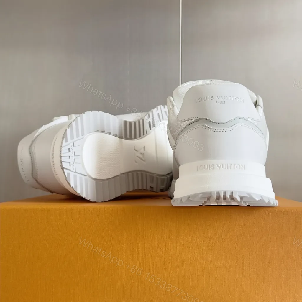 View 3 of White Leather Sneaker – Premium, All-White, Sculpted Comfort