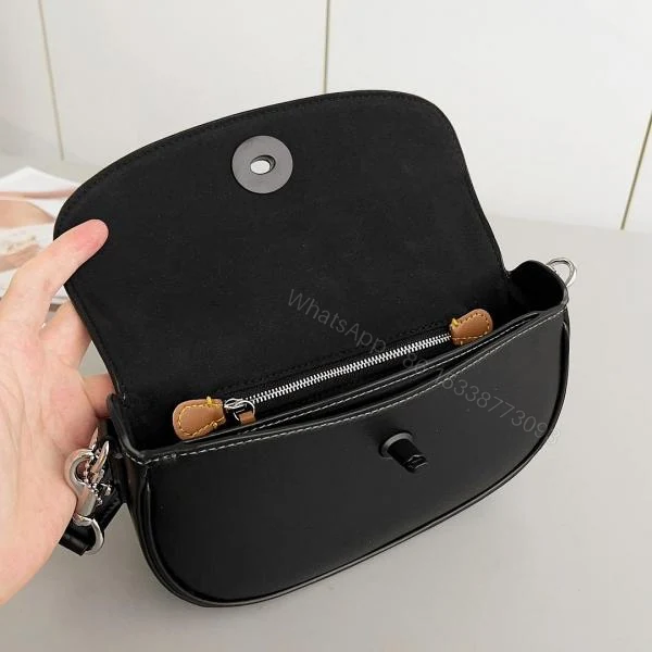 View 3 of First Copy Coach Emmy Saddle Tea Rose