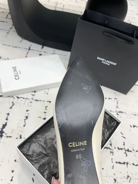 View 2 of Chic Texture Pointed-Toe Heels: Luxe Leather, All-Day Comfort