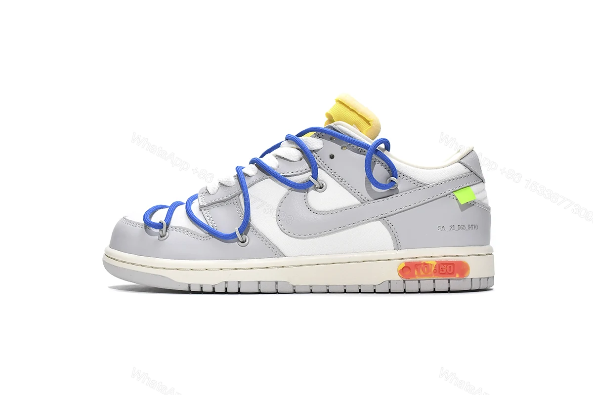 View 9 of OFF WHITE x Nike Dunk SB Low The 50 NO.10 DM1602-112