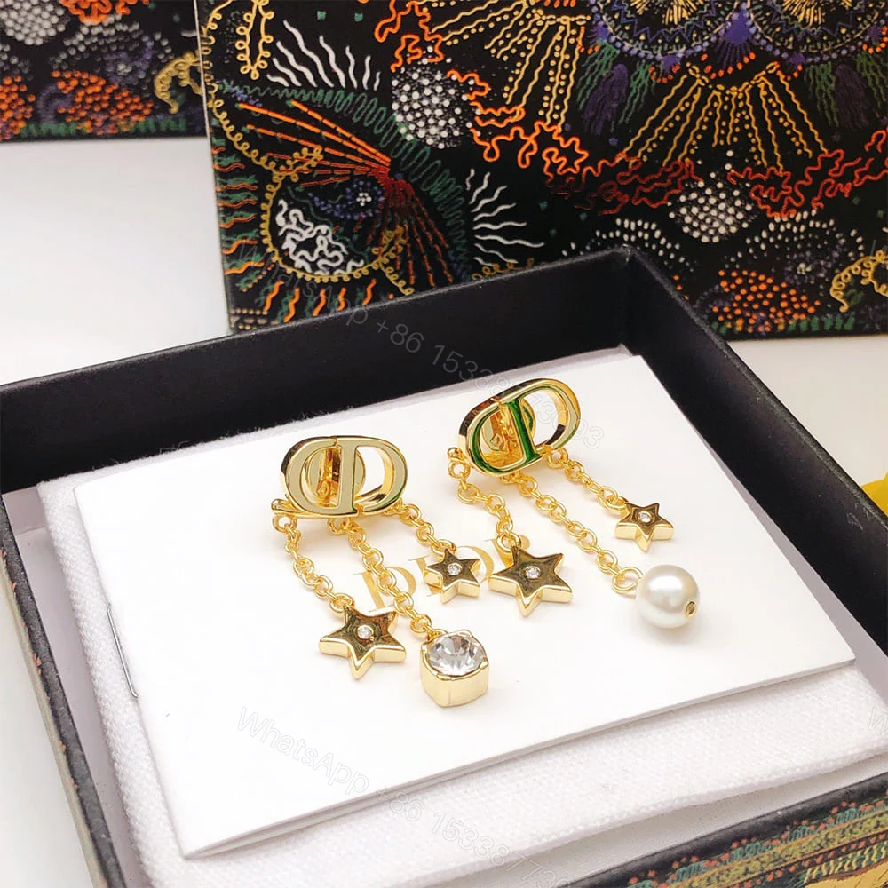 View 3 of DIOR Petit CD Earrings
