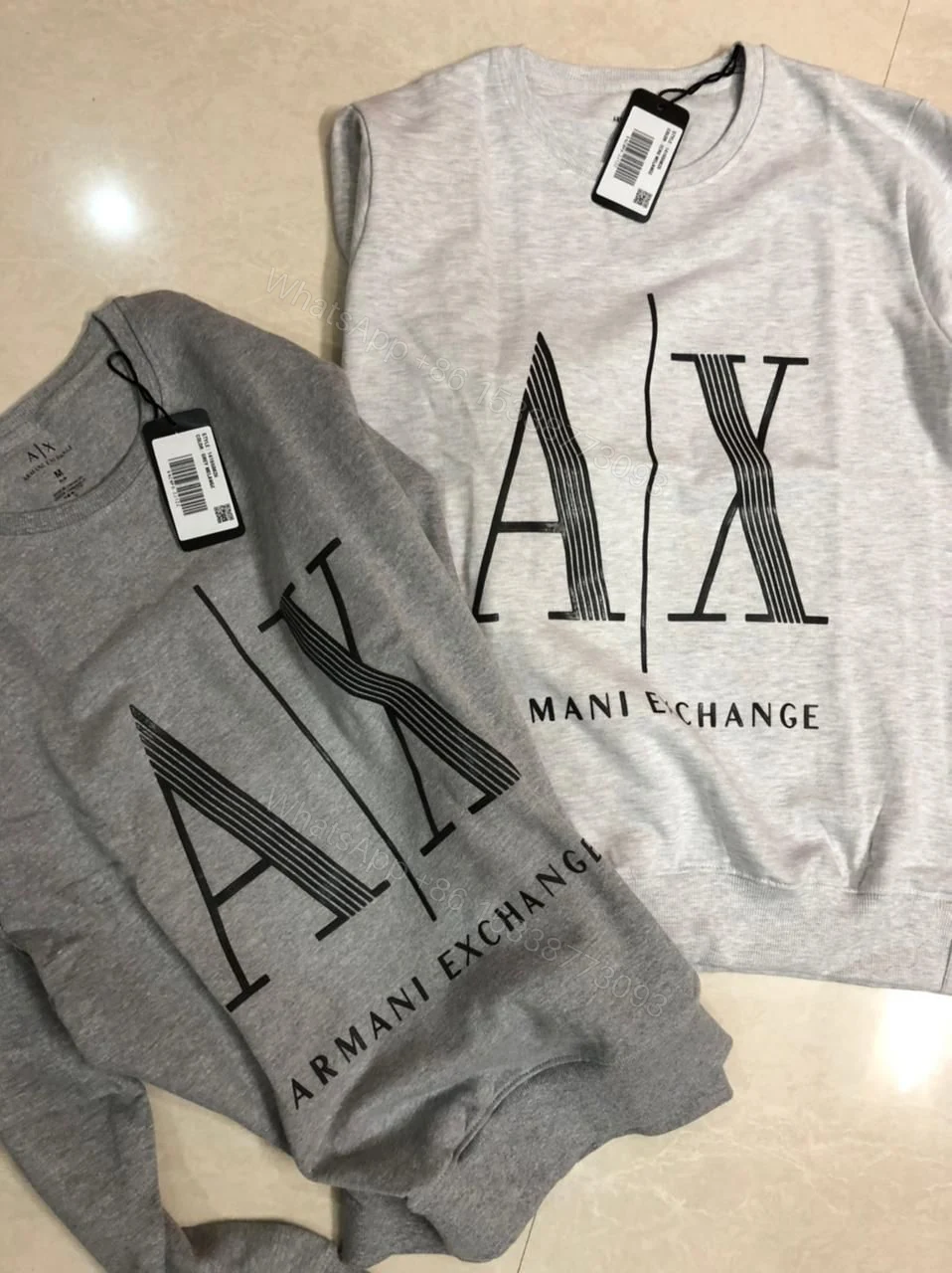 View 3 of FIRST COPY ARMANI EXCLUSIVE ROUND NECK SWEATSHIRT