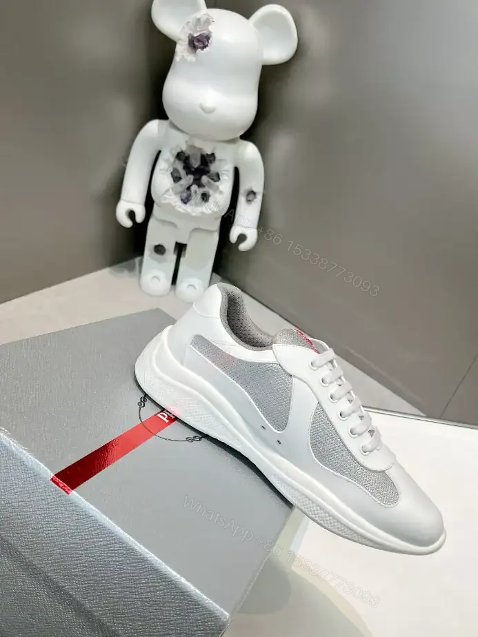 View 8 of PRADA AMERICA’S CUP SOFT RUBBER AND BIKE FABRIC SNEAKERS – PRD004
