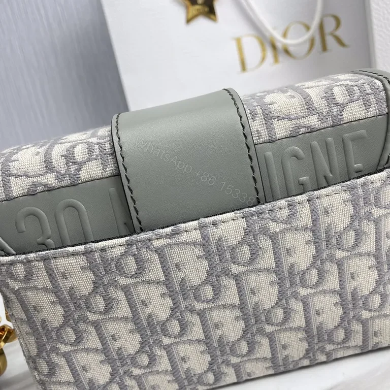 View 4 of Dior Oblique Compact Shoulder Bag - Subtle Luxury, All-Day Versatility