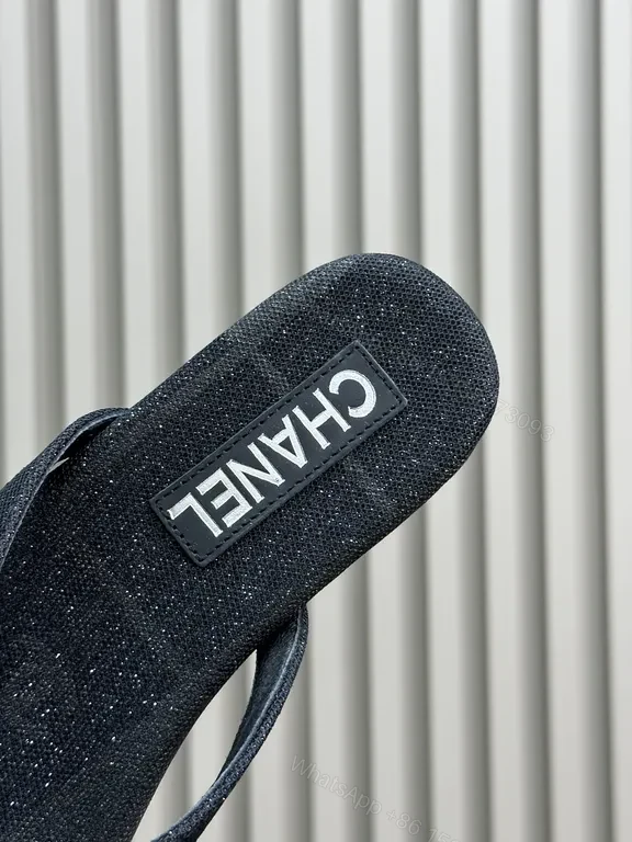 View 6 of Chanel-Inspired Sparkle Flip-Flops: Subtle Glam Comfort