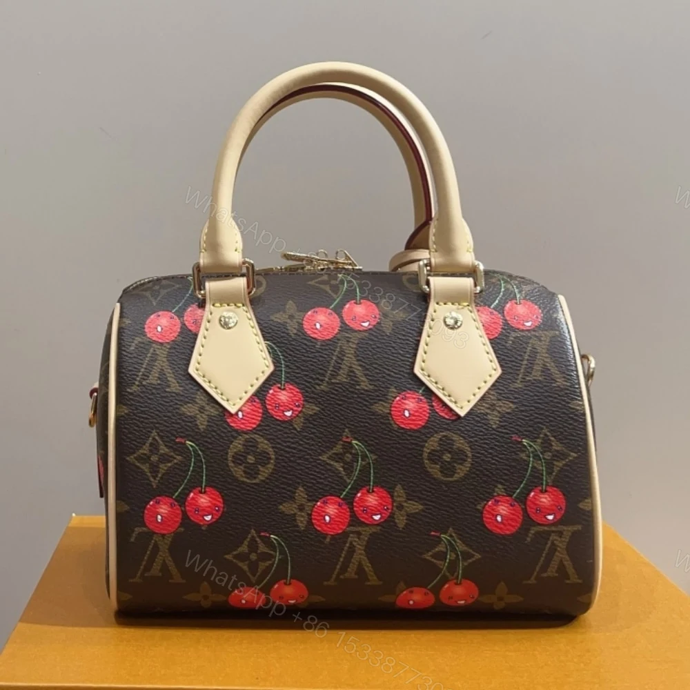View 4 of Louis Vuitton X Takashi Murakami Speedy Bandoulière 20 Brown 20Cm M13094