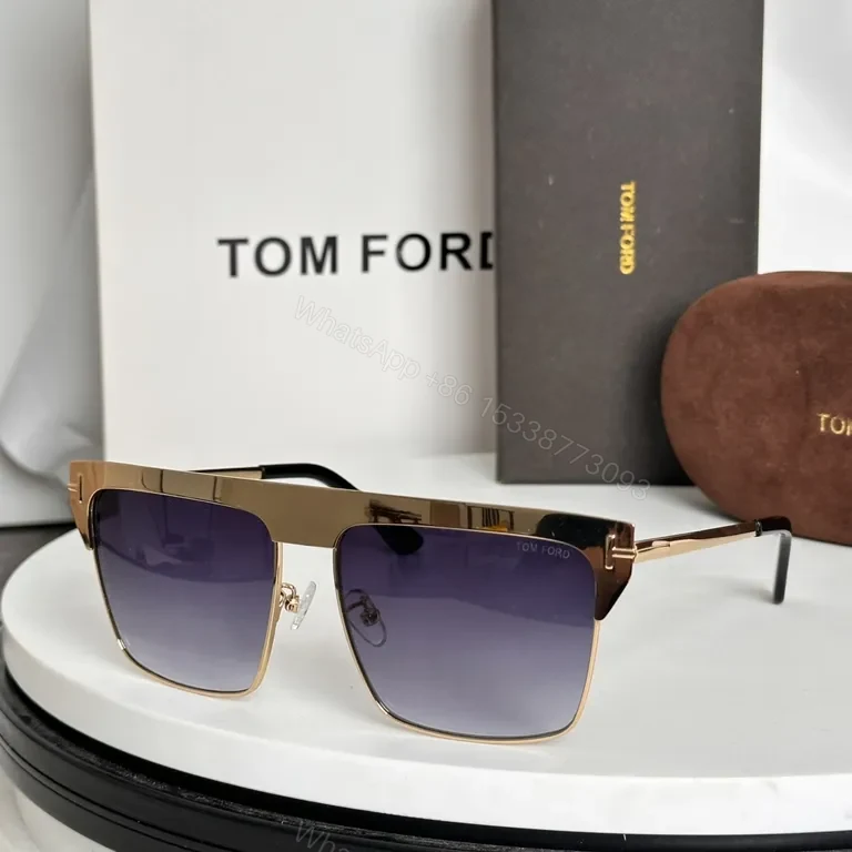 View 3 of Bold Two-Tone Tom Ford Sunglasses: Gradient, All-Day Comfort