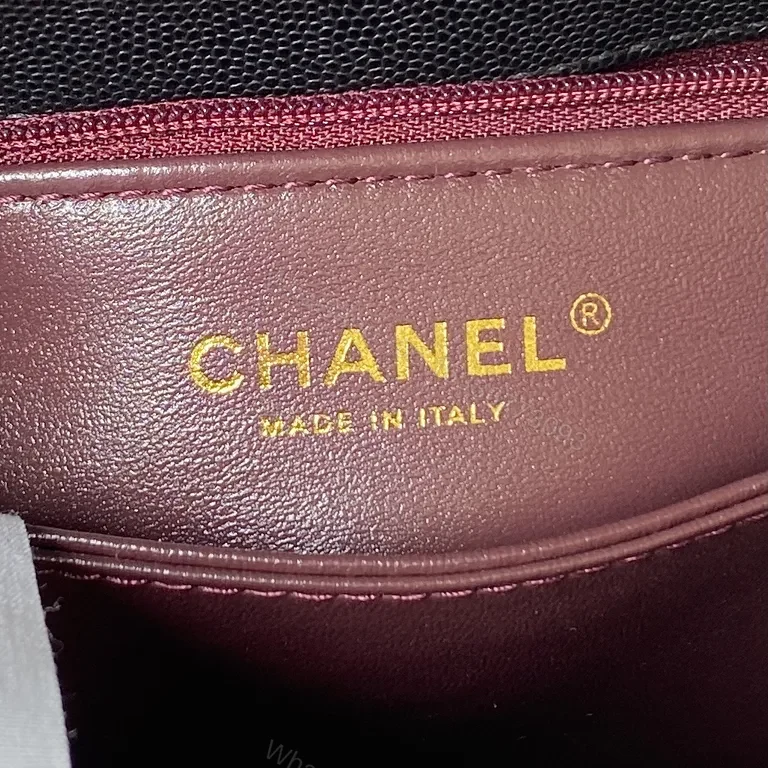View 4 of Chic Quilted Black Flap Bag - Gold Chain, Luxury Style