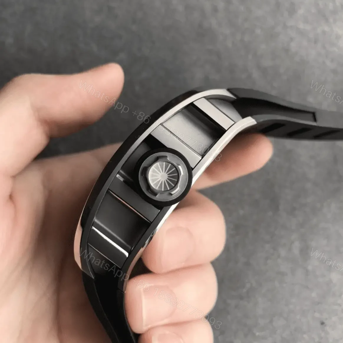 View 2 of Richard Mille Swiss Clone – RM052 Skeleton Tourbillon Movement