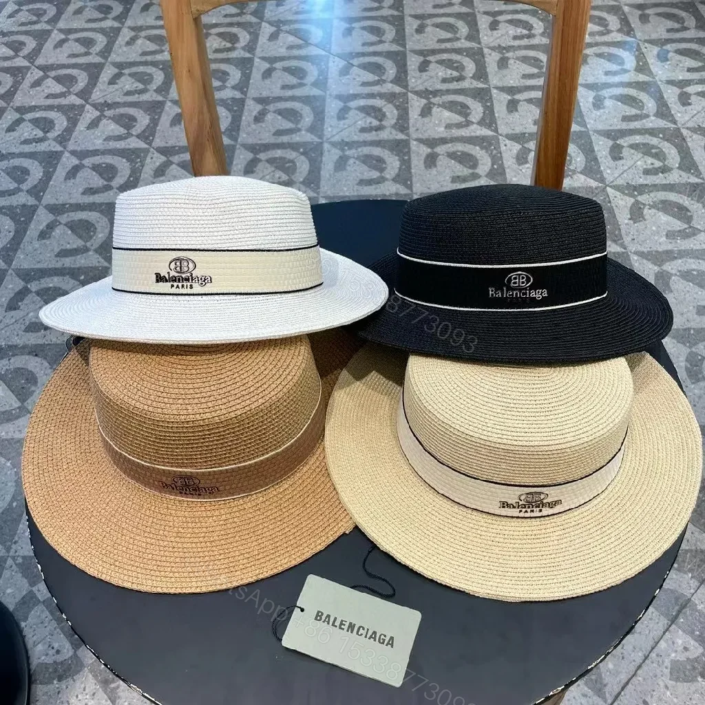 View 4 of Straw Fed Hat: Luxe, Sun-Ready Comfort, Classic Fedora