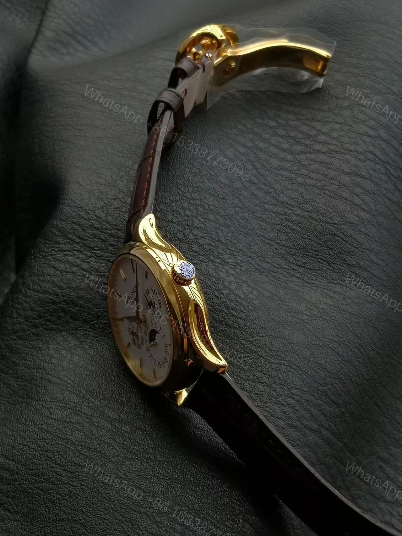 View 10 of Replica Patek Philippe Grand Complications Perpetual Calendar, Ref. 5327J-001
