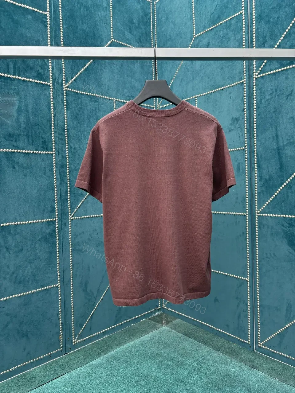 View 5 of Solid Cotton Luxe Tee: Subtle Comfort, Premium Fit