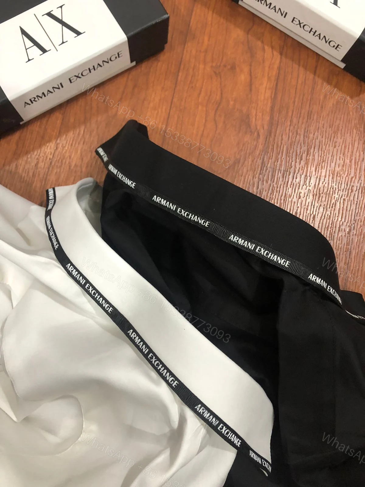 View 3 of First Copy Armani Exchange Cotton Shirt