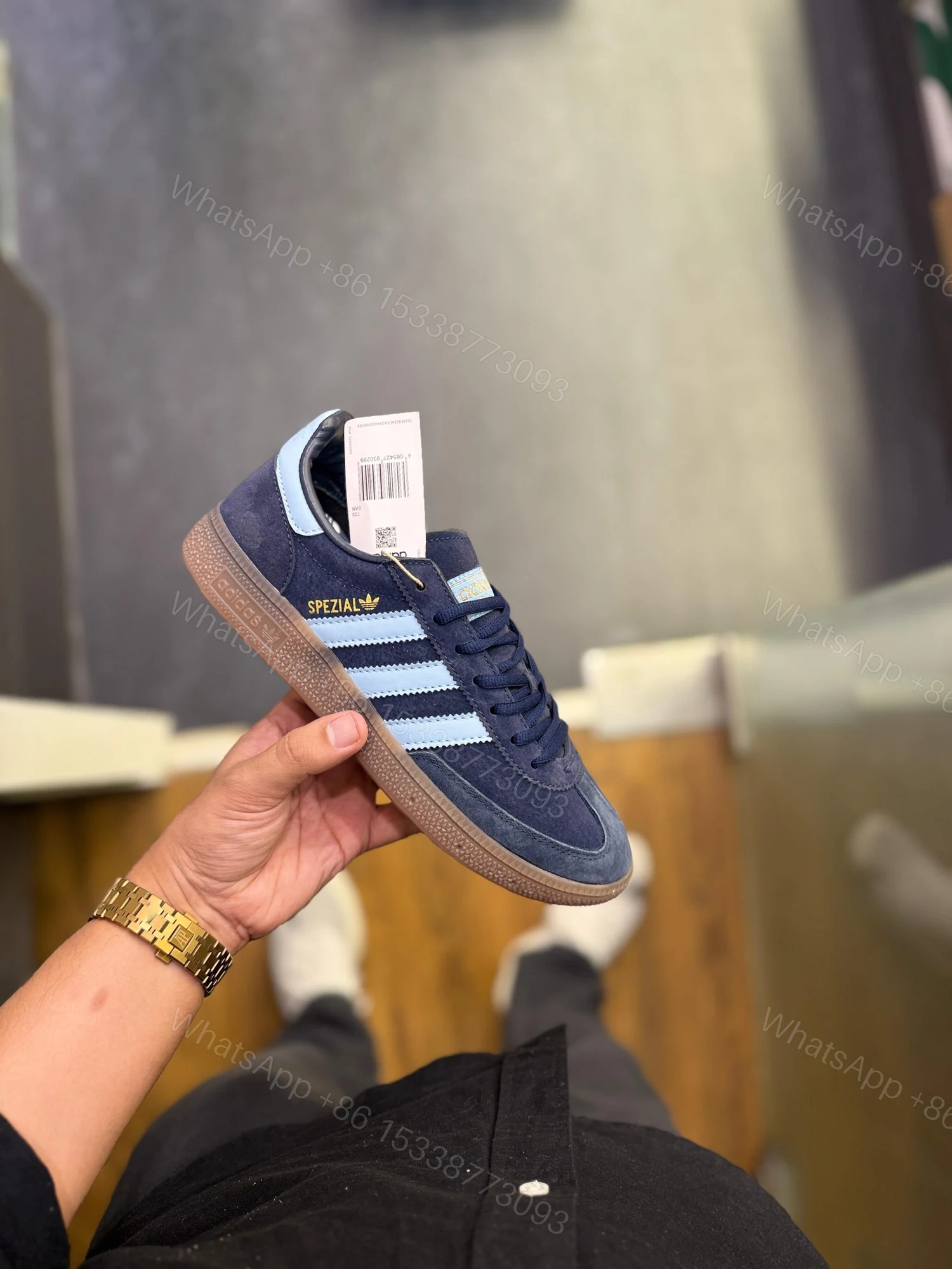 First Copy Adidas Handball Spezial Navy — view 1