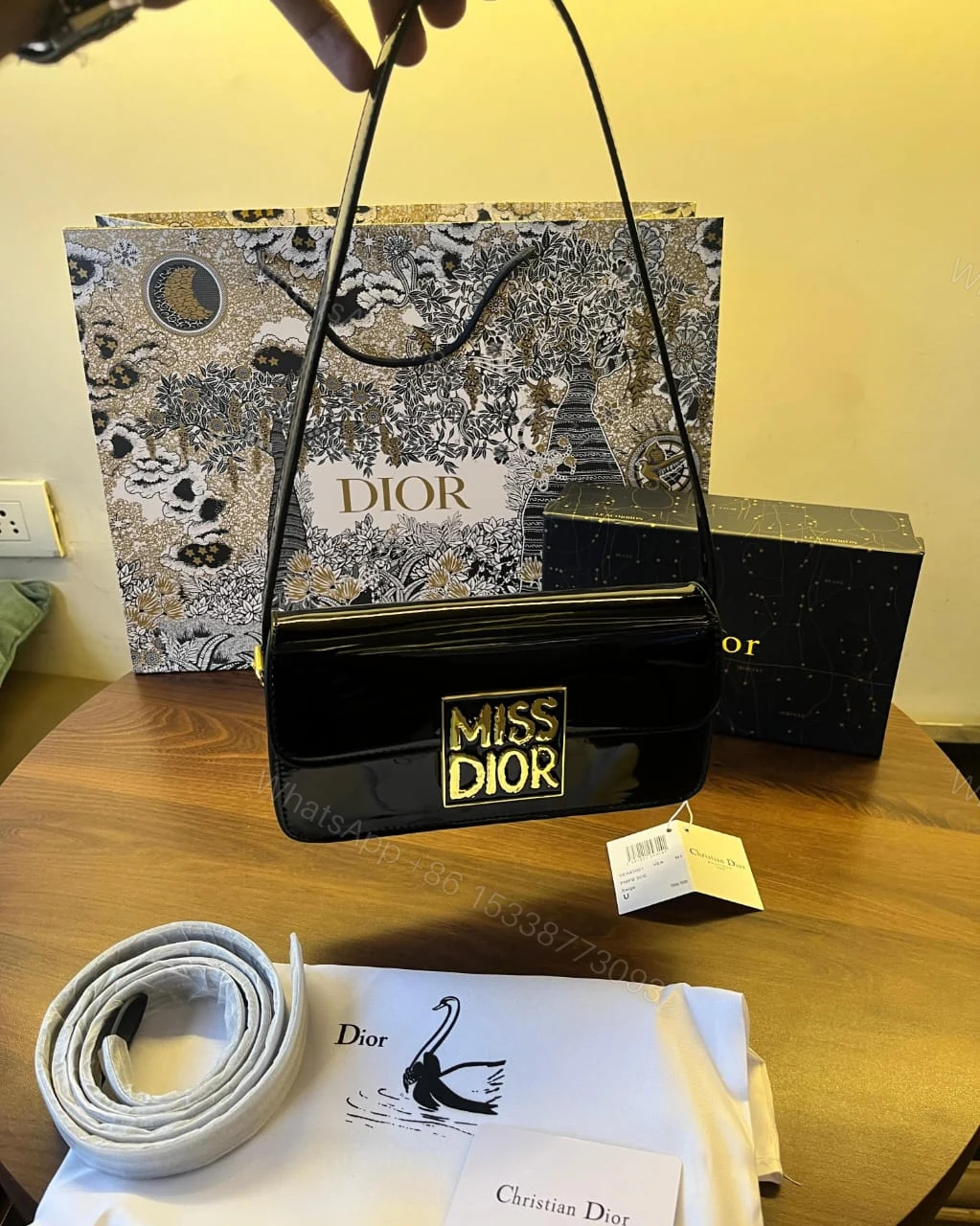 View 5 of FIRST COPY CHRISTAN DIOR MISS DIOR SHOULDER BAG