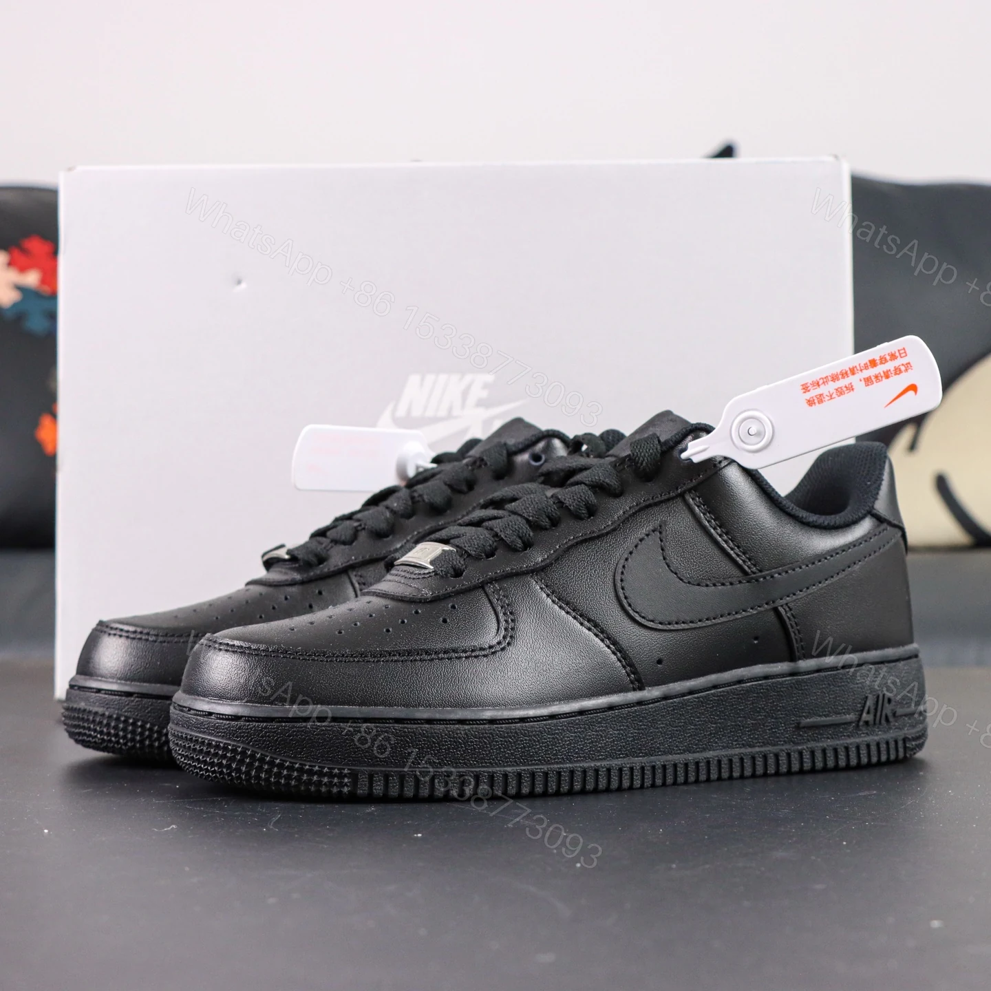 Air Force 1 Low ’07 Black Reps — view 1