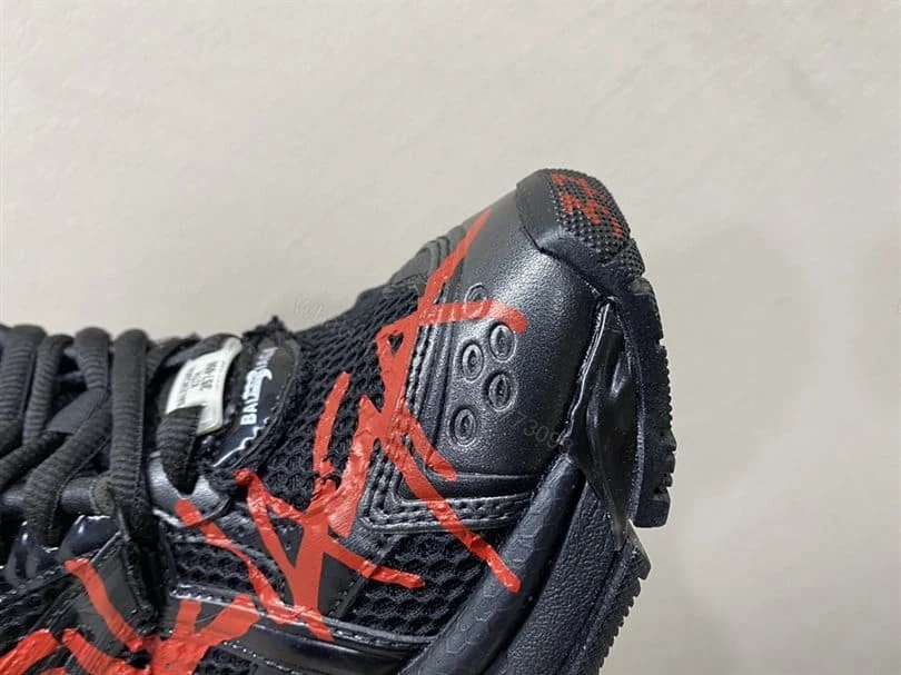 View 3 of BALENCIAGA MEN’S RUNNER GRAFFITI TRAINERS – BB219
