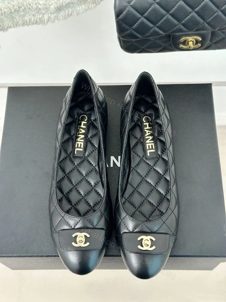 View 4 of FIRST COPY CHANEL BALLET COMFORTABLE FOR DAILY WEAR FLATS FOR WOMEN