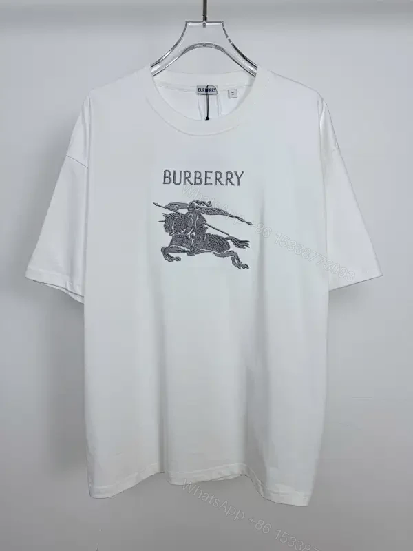 White Cotton Graphic Tee: Modern Luxe Crewneck White Tee — view 1