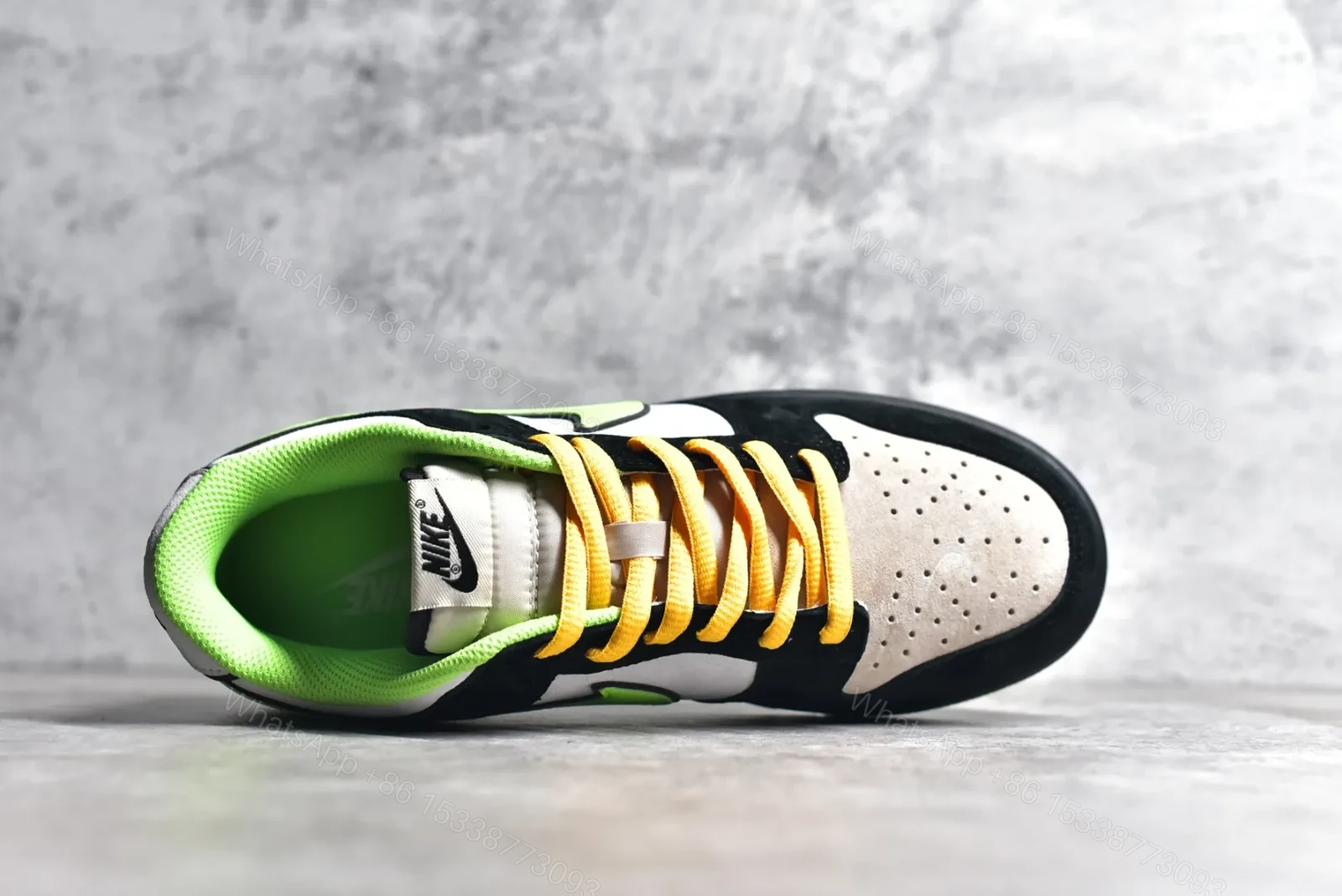 View 7 of Nike SB Dunk Low x Powerpuff Girls Black Green Replica