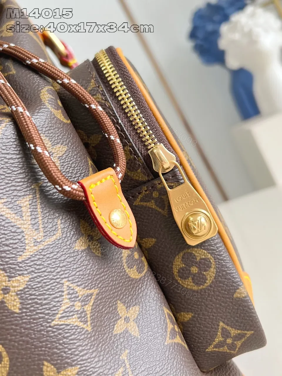 View 6 of Monogram Canvas Backpack: Structured Luxury & Everyday Versatility