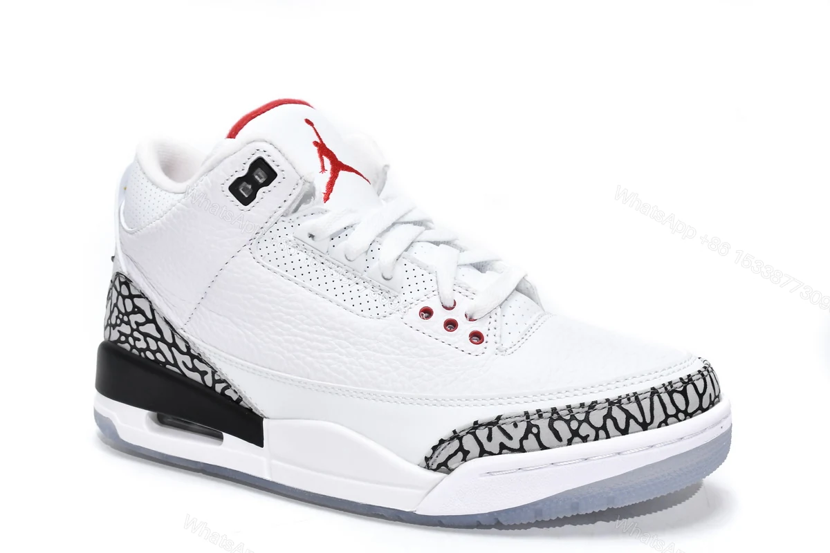 View 2 of Air Jordan 3 Retro Free Throw Line White Cement 923096-101(2018)