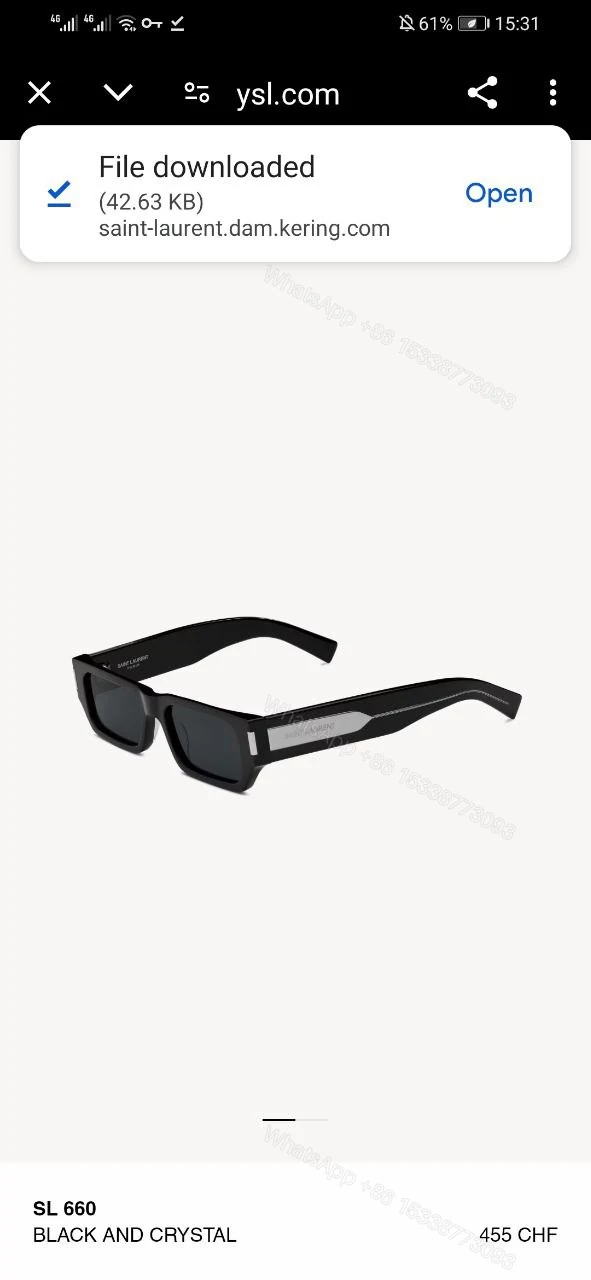 rectangular sunglasses with thick acetate injection frames — view 1