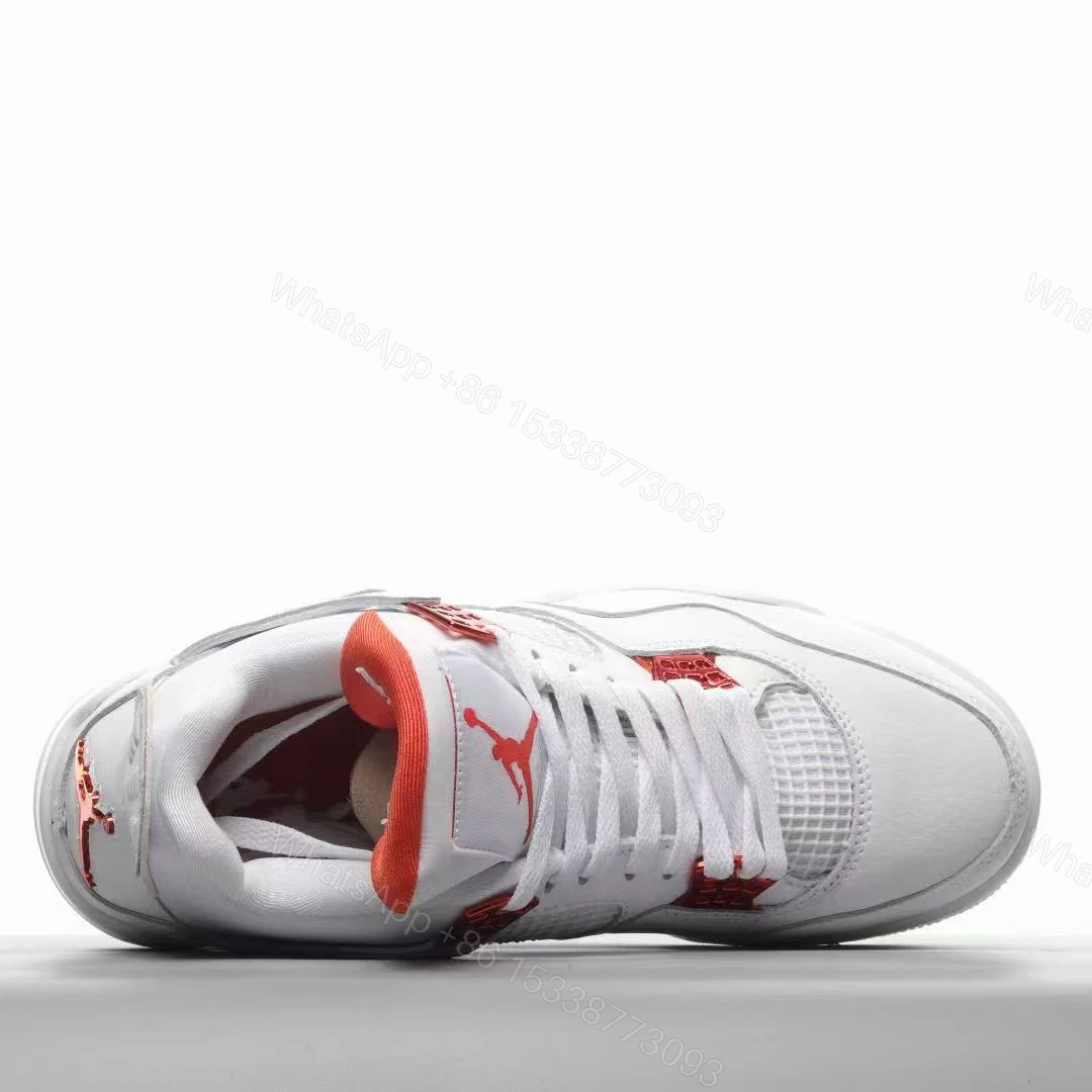 View 7 of Air Jordan 4 Retro Metallic Orange