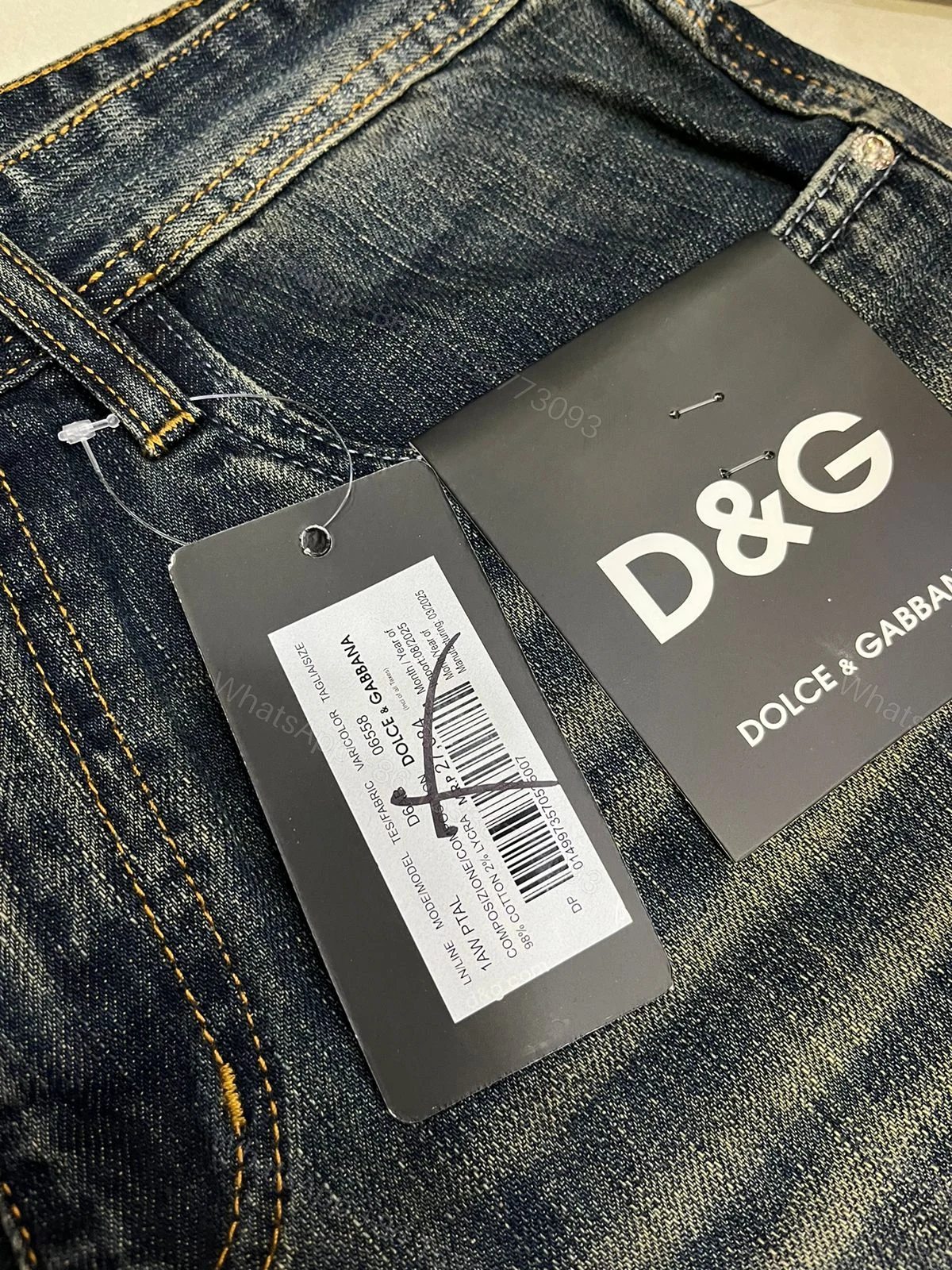 View 3 of First Copy D&G Bootcut Jeans