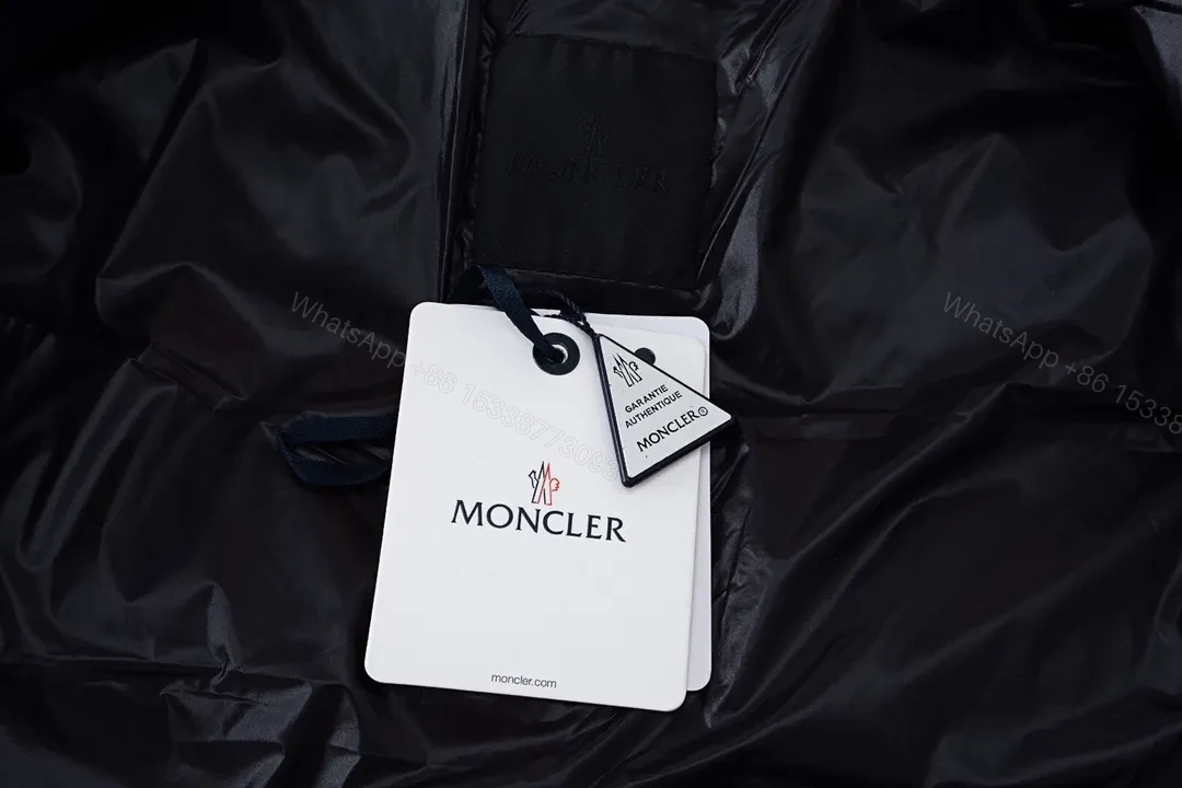 View 4 of Black Shell Quilted Puffer, High-Neck, Warmth + Luxury Streetwear