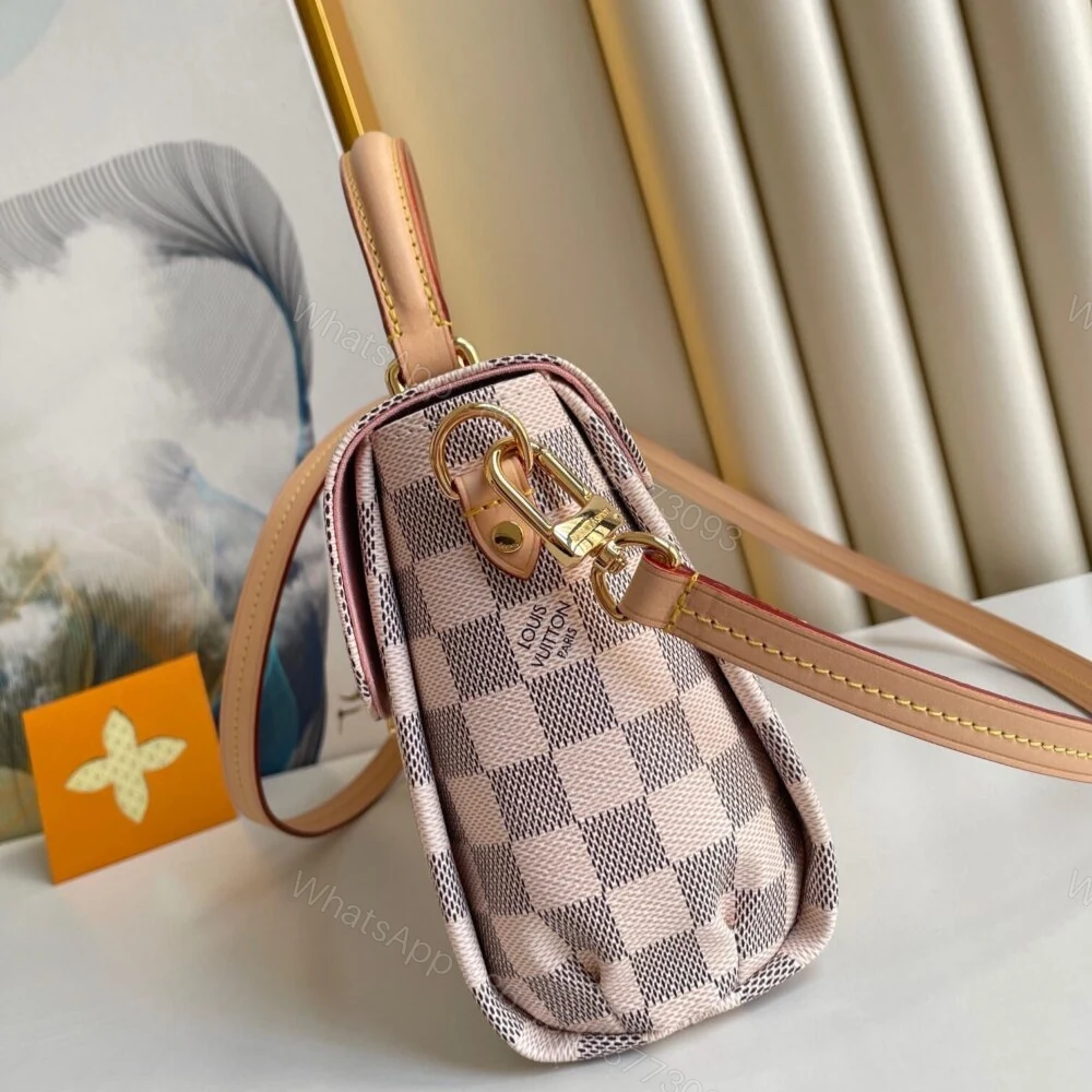 View 4 of Louis Vuitton Croisette Damier Azur Canvas 25Cm N41581