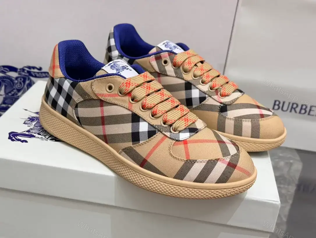 View 6 of BURBERRY TERRACE CHECK SNEAKERS – BBR093