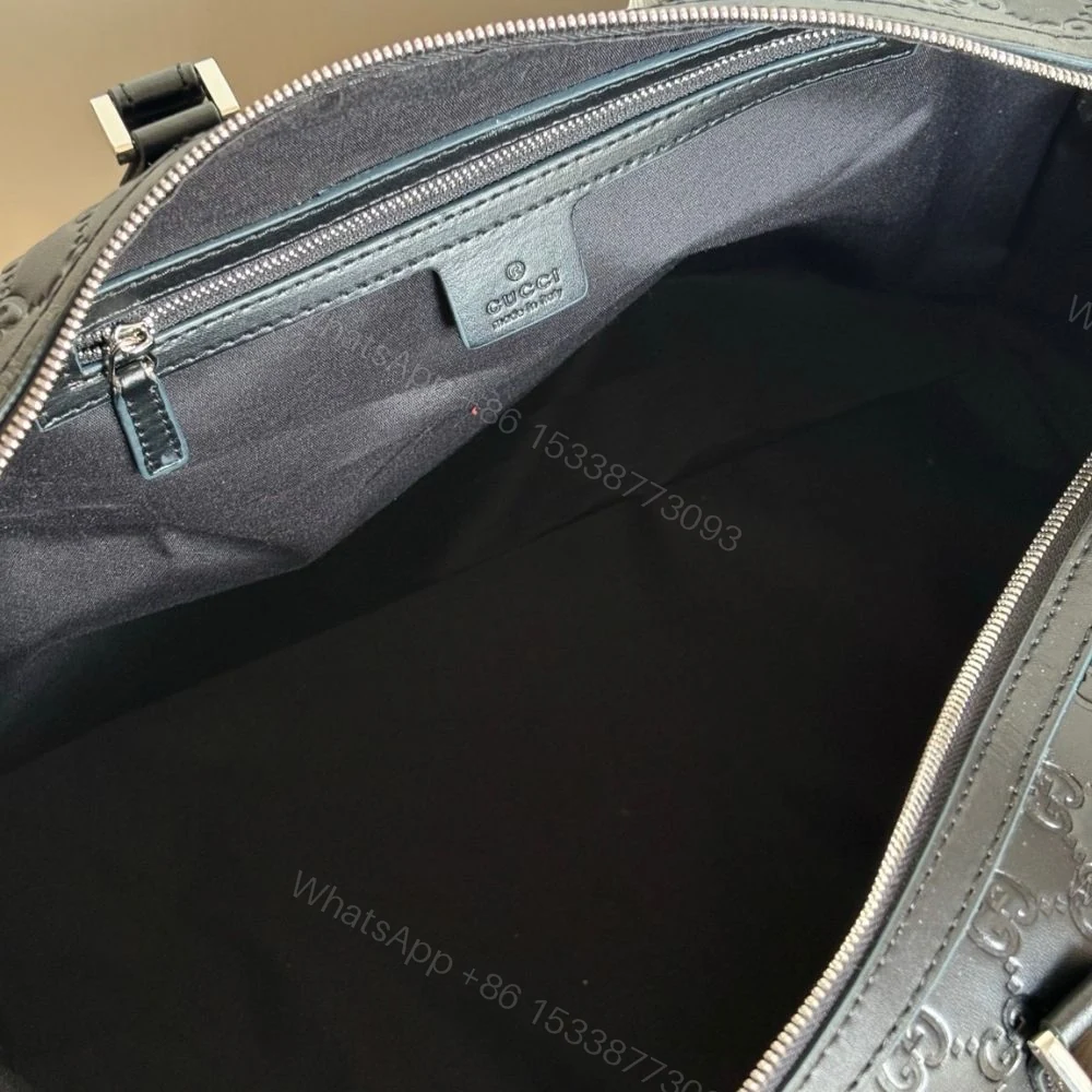 View 8 of Gucci Emblem Medium Duffle Bag Black 45Cm