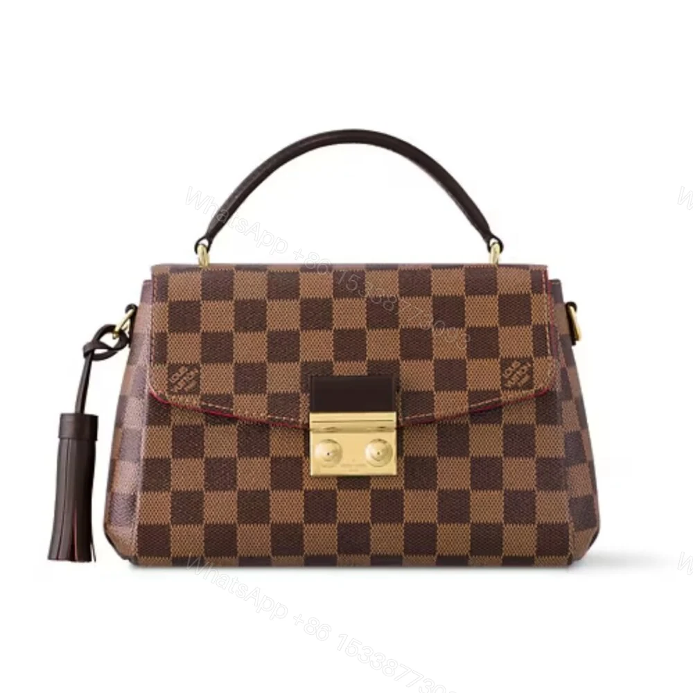 Louis Vuitton Damier Ebene Croisette 25Cm N53000 — view 1