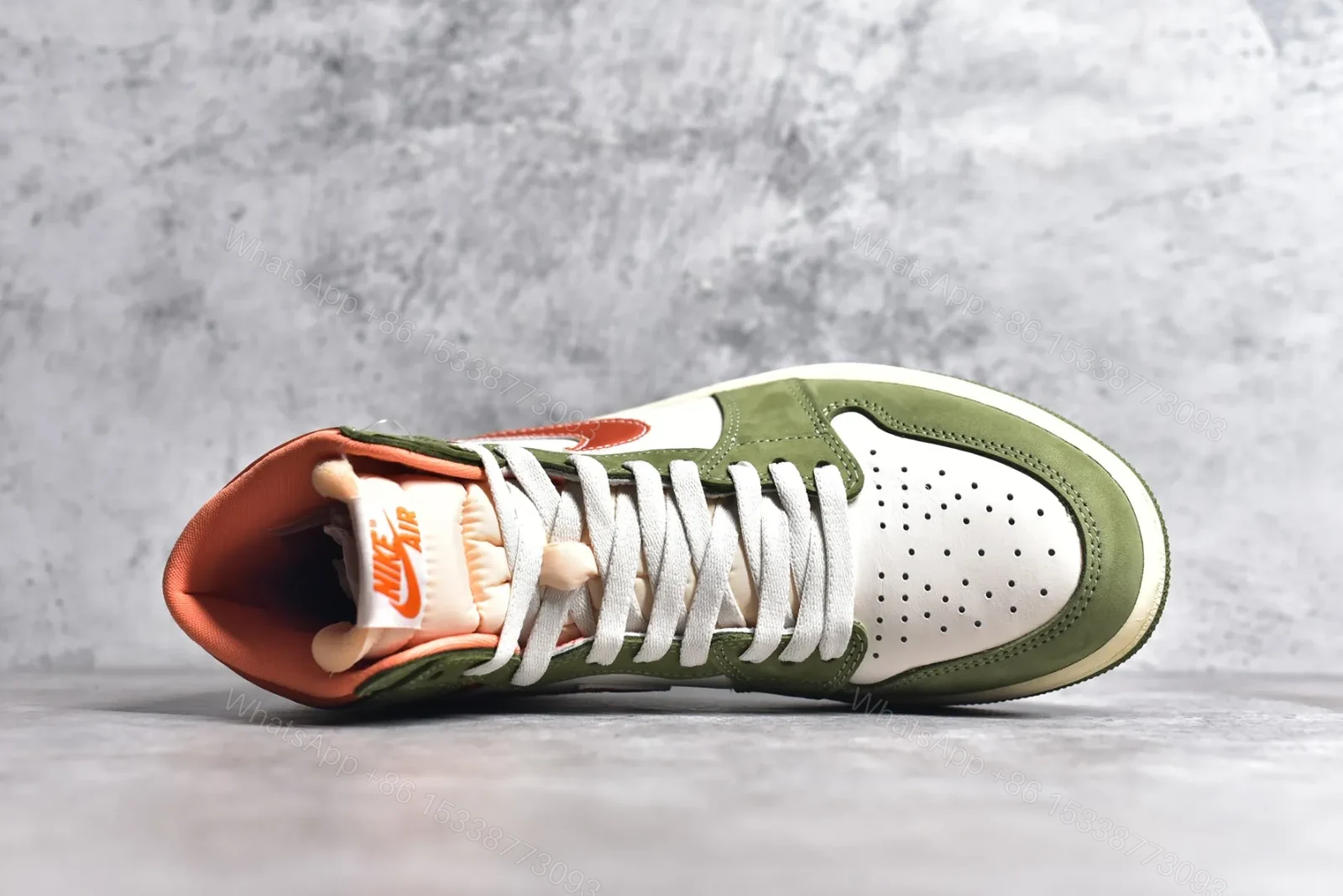 View 7 of Air Jordan 1 Retro High Celadon Reps